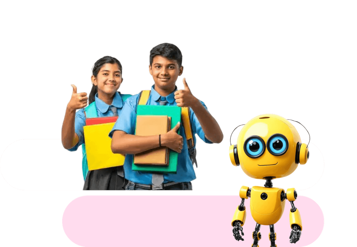 Young student working on a project